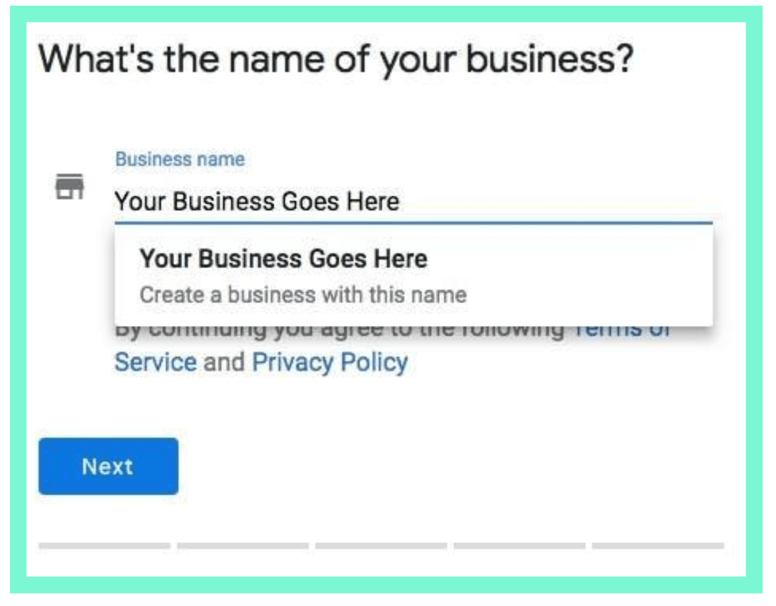 What's the name of your business_Google My Business 