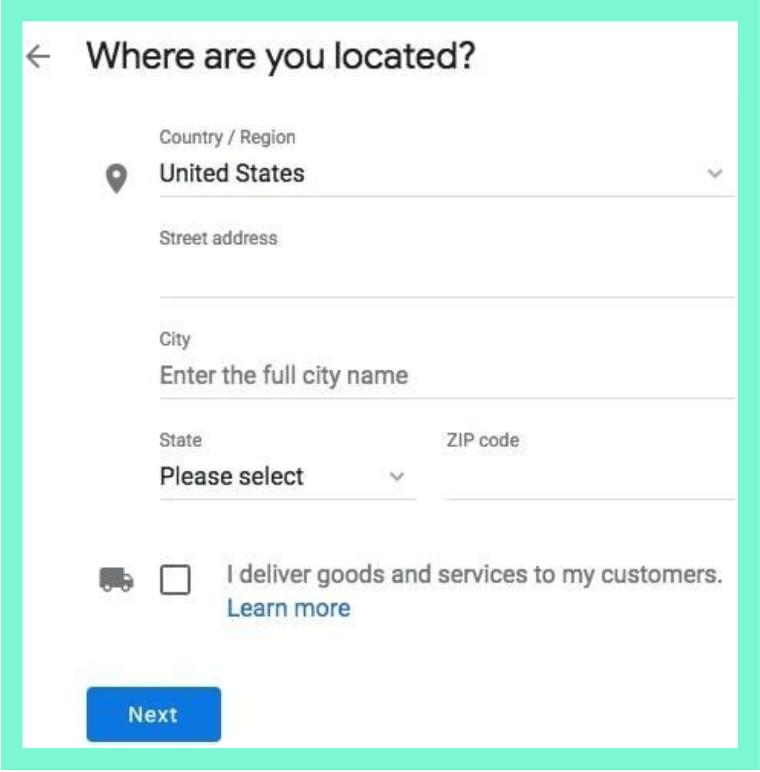 Where are you located on GMB