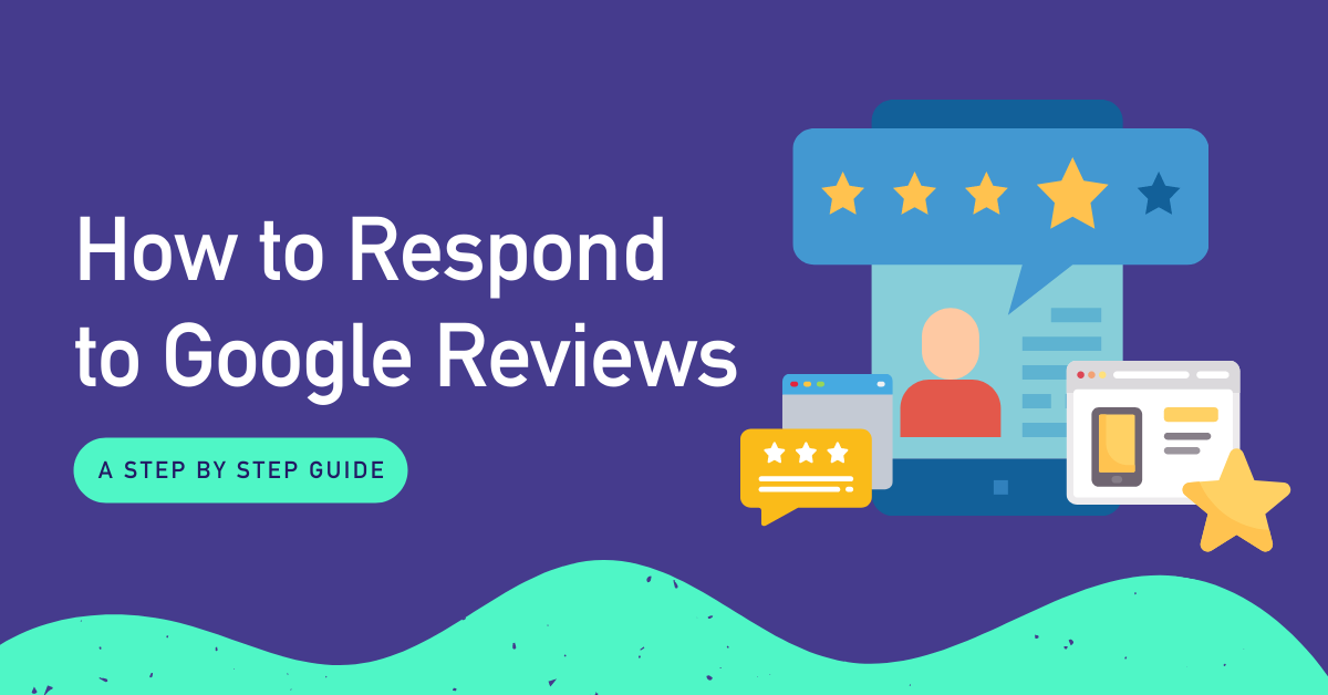 graphic of how to respond to google reviews